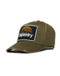 The Superdry Womens Graphic Trucker Cap in Khaki