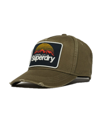 The Superdry Womens Graphic Trucker Cap in Khaki