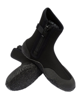 The Alder 5mm Zipped Wetsuit Boots in Black