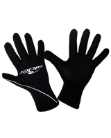 The Alder Junior Edge 3mm Wetsuit Gloves in Black