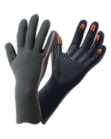 The Alder Junior Enzo 3mm Wetsuit Gloves in Black