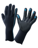 The Alder Matrix 3mm Wetsuit Gloves in Black