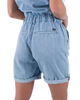 The Hurley Womens Oceancare Denim Overall in Light Denim