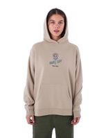 The Hurley Womens Fresh As A Daisy Pullover Hoodie in Trench Coat