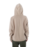 The Hurley Womens Fresh As A Daisy Pullover Hoodie in Trench Coat