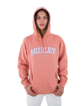 The Hurley Womens Hygge Pullover Hoodie in Muted Clay