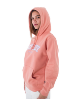 The Hurley Womens Hygge Pullover Hoodie in Muted Clay