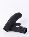 The Rip Curl Flash Bomb 7mm Wetsuit Mittens in Black