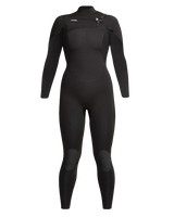 The Xcel Womens Womens Comp 4/3mm Chest Zip Wetsuit in Black