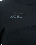 Comp 5/4mm Chest Zip Wetsuit in Black/Black