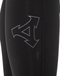 Comp 5/4mm Chest Zip Wetsuit in Black/Black