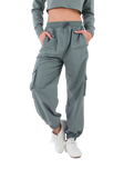 The Hurley Womens Packable Trousers in Agave Green