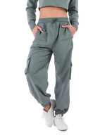 The Hurley Womens Packable Trousers in Agave Green