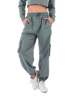 The Hurley Womens Packable Trousers in Agave Green