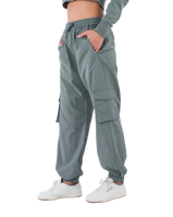 The Hurley Womens Packable Trousers in Agave Green