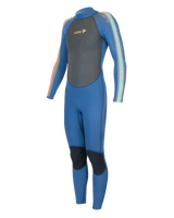 Boys Impact 3/2mm Back Zip Wetsuit in Blue