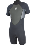 Impact 3/2mm Shorty Wetsuit (2022) in Black & Deep Grey