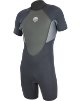 Impact 3/2mm Shorty Wetsuit (2022) in Black & Deep Grey