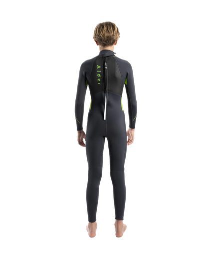 The Alder Boys Impact 3/2mm Wetsuit in Green