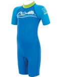 Boys Impact Toddler 2mm Shorty Wetsuit in Royal