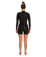 The Rip Curl Womens G-Bomb 2/2mm Back Zip Spring Wetsuit in Black