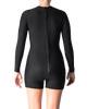 The Rip Curl Womens G-Bomb 2/2mm Back Zip Spring Wetsuit in Black