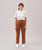 The Passenger Womens Compass Corduroy Trousers in Coconut