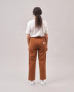 The Passenger Womens Compass Corduroy Trousers in Coconut