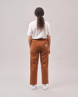 The Passenger Womens Compass Corduroy Trousers in Coconut