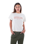 The Hurley Womens Hygge T-Shirt in Marshmallow