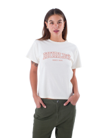 The Hurley Womens Hygge T-Shirt in Marshmallow