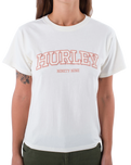 The Hurley Womens Hygge T-Shirt in Marshmallow