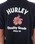 The Hurley Womens Organic Hibiscus T-Shirt in Black