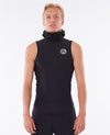 The Rip Curl Flash Bomb 0.5mm E6 Neoprene Hooded Vest in Black