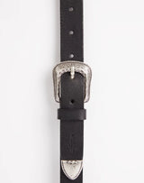 Western Belt in Black