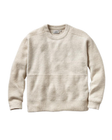 Cove Recycled Knitted Jumper in Off White