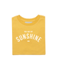 The Bob & Blossom Girls You Are My Sunshine T-Shirt in Custard