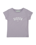 The Bob & Blossom Girls Sister T-Shirt in Parma Violet