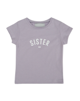 The Bob & Blossom Girls Sister T-Shirt in Parma Violet