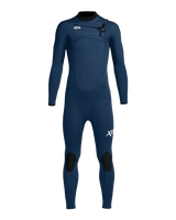 Boys Comp 4/3mm Chest Zip Wetsuit in Midnight Blue