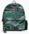 The Hype Glow Camo Badge Backpack in Green