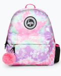 The Hype Tie Dye Star Badge Backpack in Multi