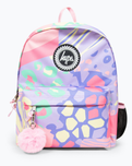 The Hype Pastel Print Badge Backpack in Multi