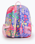 The Hype Pastel Print Badge Backpack in Multi