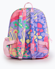 The Hype Pastel Print Badge Backpack in Multi