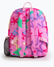 The Hype Graffiti Stars Badge Backpack in Pink