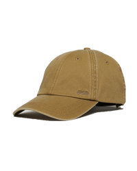 The Superdry Mens Vintage Embroidered Cap in Classic Tan Brown