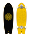 The Yow Huntington 30" Skateboard in Black & Yellow