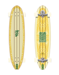 The Yow Waikiki 40" Skateboard in Yellow & Green