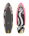 The Yow Amatriain 33.5" Skateboard in Pink & Black